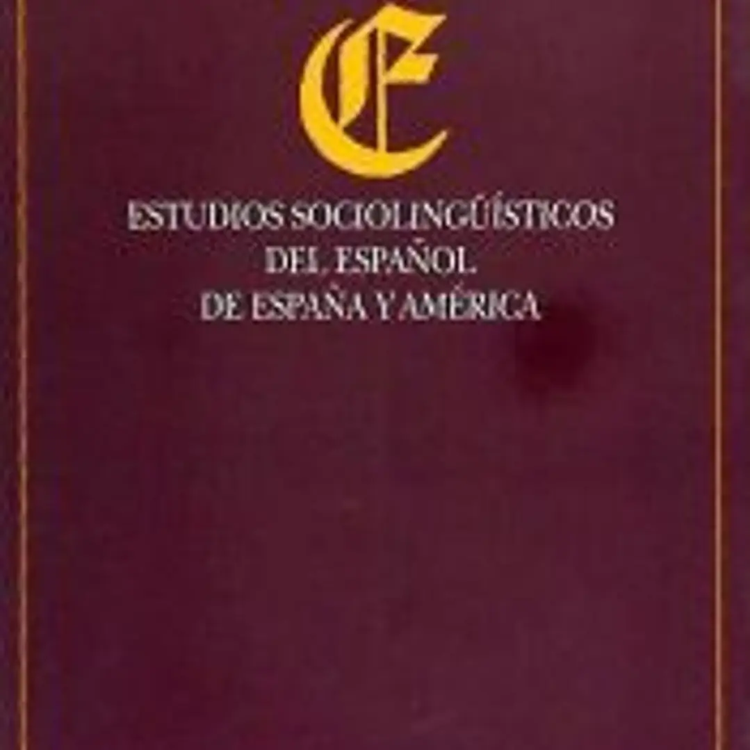 Estudios sociolingüísticos del español de España y América 1