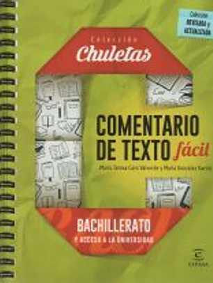 Comentarios textos fácil para Bachillerato