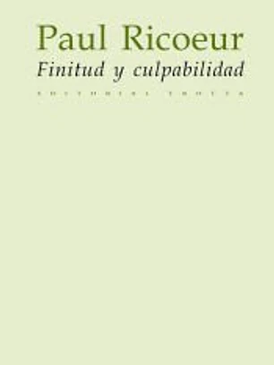 Finitud y culpabilidad