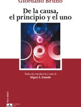 De la causa, el principio y el uno