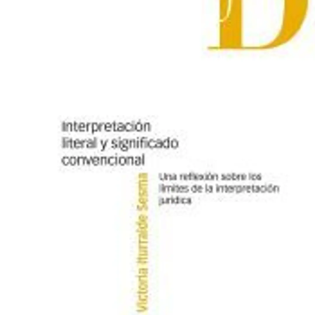 Interpretación literal y significado convencional 1