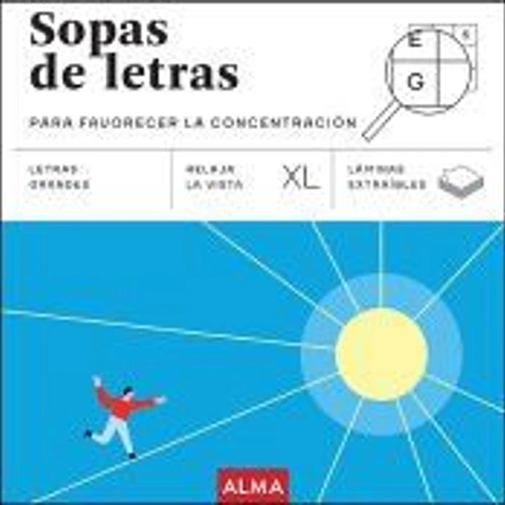 Sopas de letras para favorecer la concentración (XL) 1