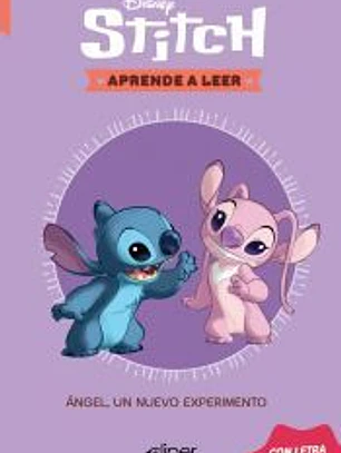 Disney. Aprende a leer con letra MAYÚSCULA 6 - Ángel, un nuevo experimento.