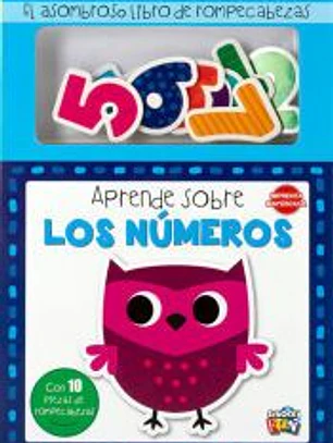 APRENDE SOBRE LOS NUMEROS - EL ASOMBROS LIBRO DE ROMPECABEZAS