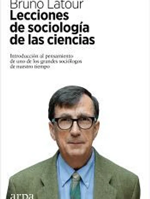 Lecciones de sociología de las ciencias
