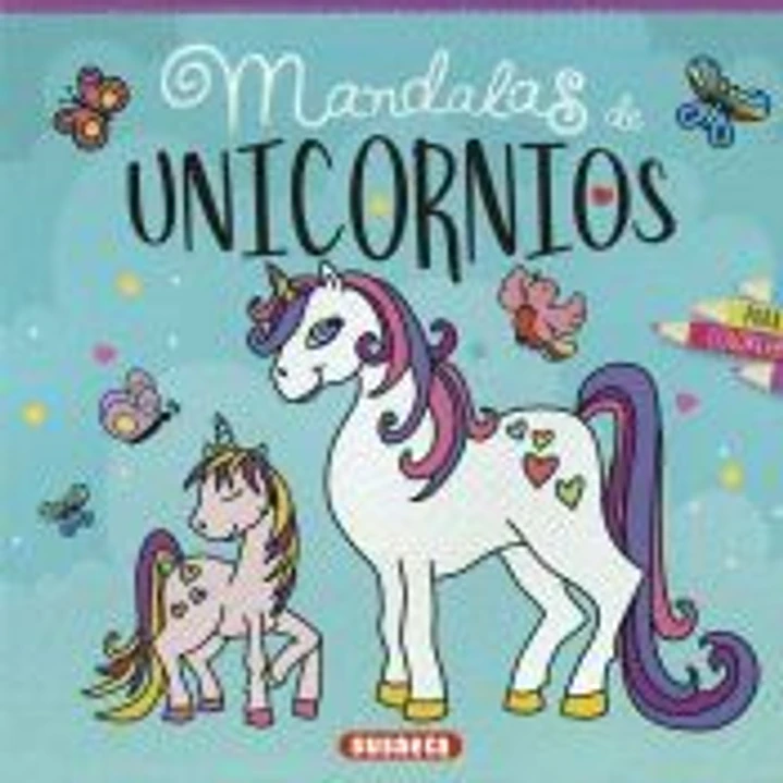 Mandalas de unicornios para colorear 1