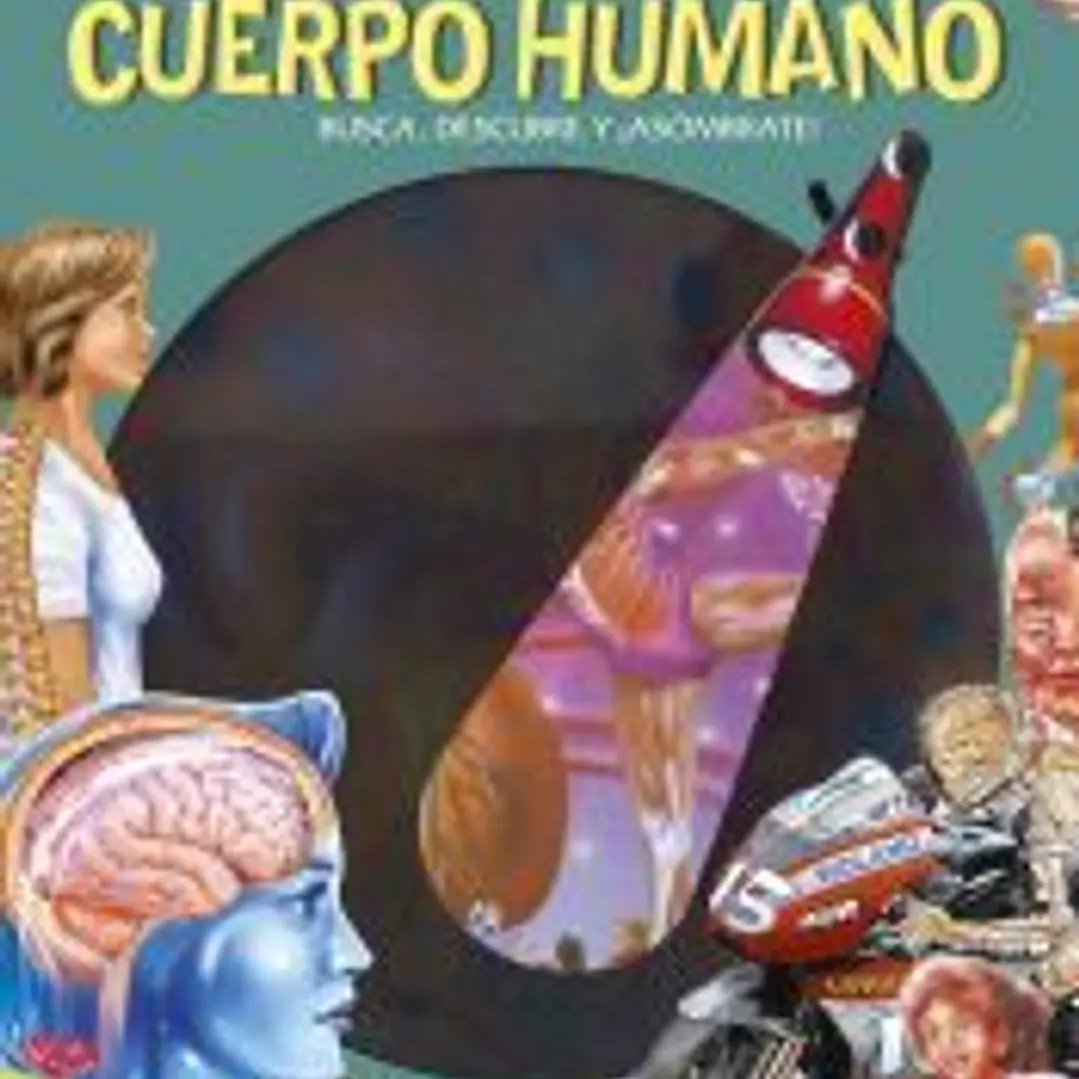 Libro linterna. Cuerpo humano 1