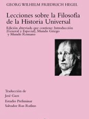 Lecciones sobre la filosofía de la historia universal