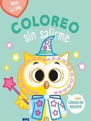 Coloreo sin salirme-Para llevar. Búho