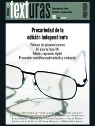 Texturas 58: Precariedad de la edición independiente