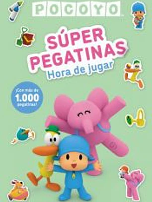 Pocoyó. Actividades - Súper pegatinas. Hora de Jugar. ¡Con más de 1.000 pegatinas!