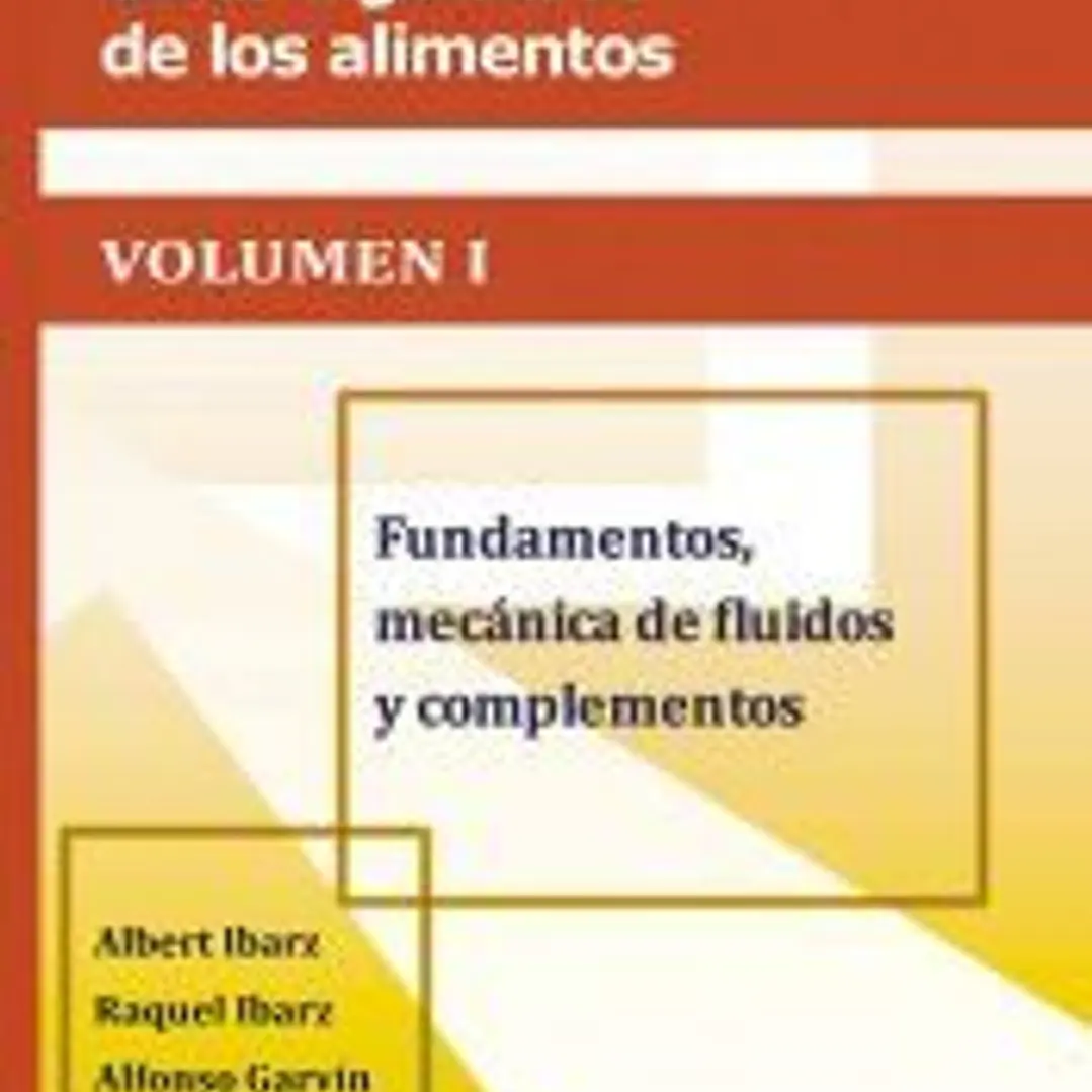 Cálculos y diseño en la ingeniería de los alimentos. Vol 1 1