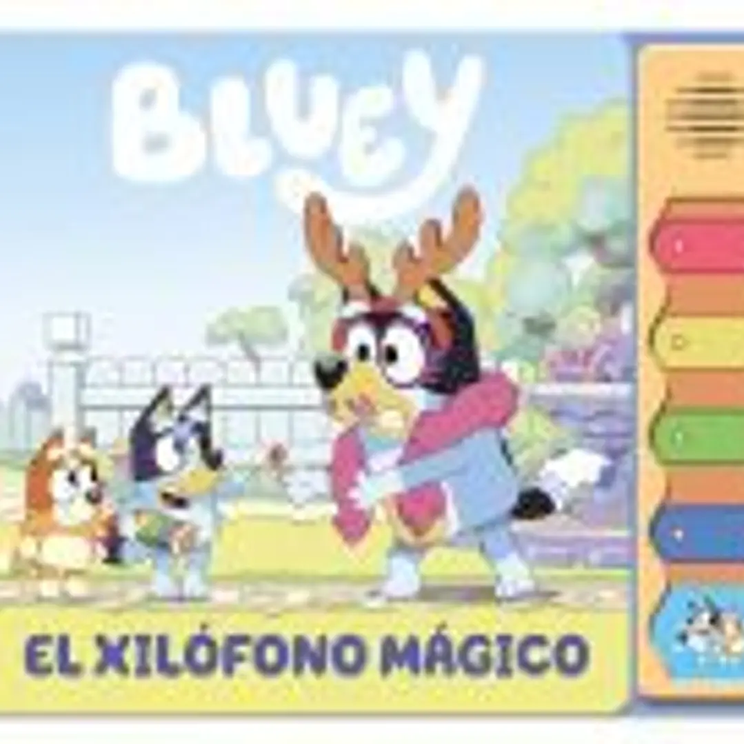Bluey. Libro con sonidos - El Xilófono Mágico 1