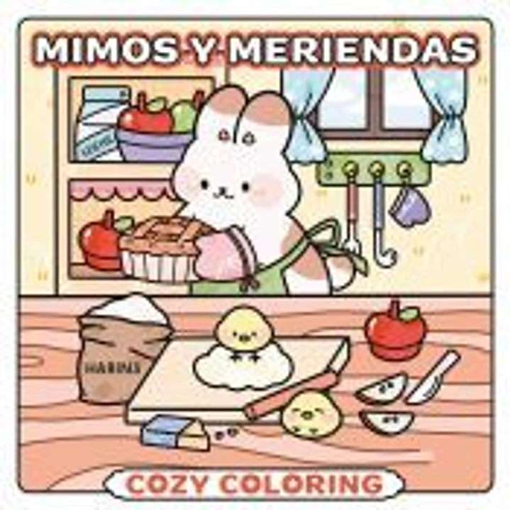 Mimos y meriendas. Cozy coloring 1