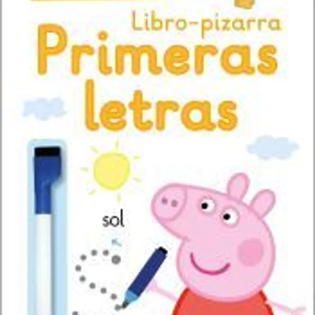 Primeras letras (Libro-pizarra) (Peppa Pig. Cuaderno de actividades) 1