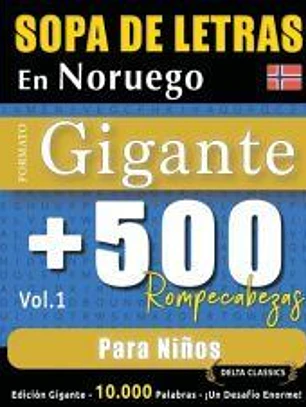 SOPA DE LETRAS EN NORUEGO FORMATO GIGANTE