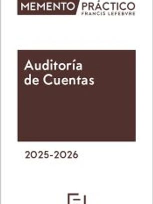 Memento Auditoría de Cuentas 2025-2026