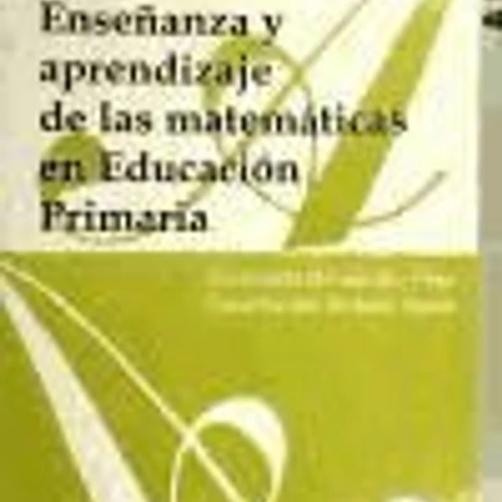 Enseñanza y aprendizaje de las matemáticas en Educación Primaria 1