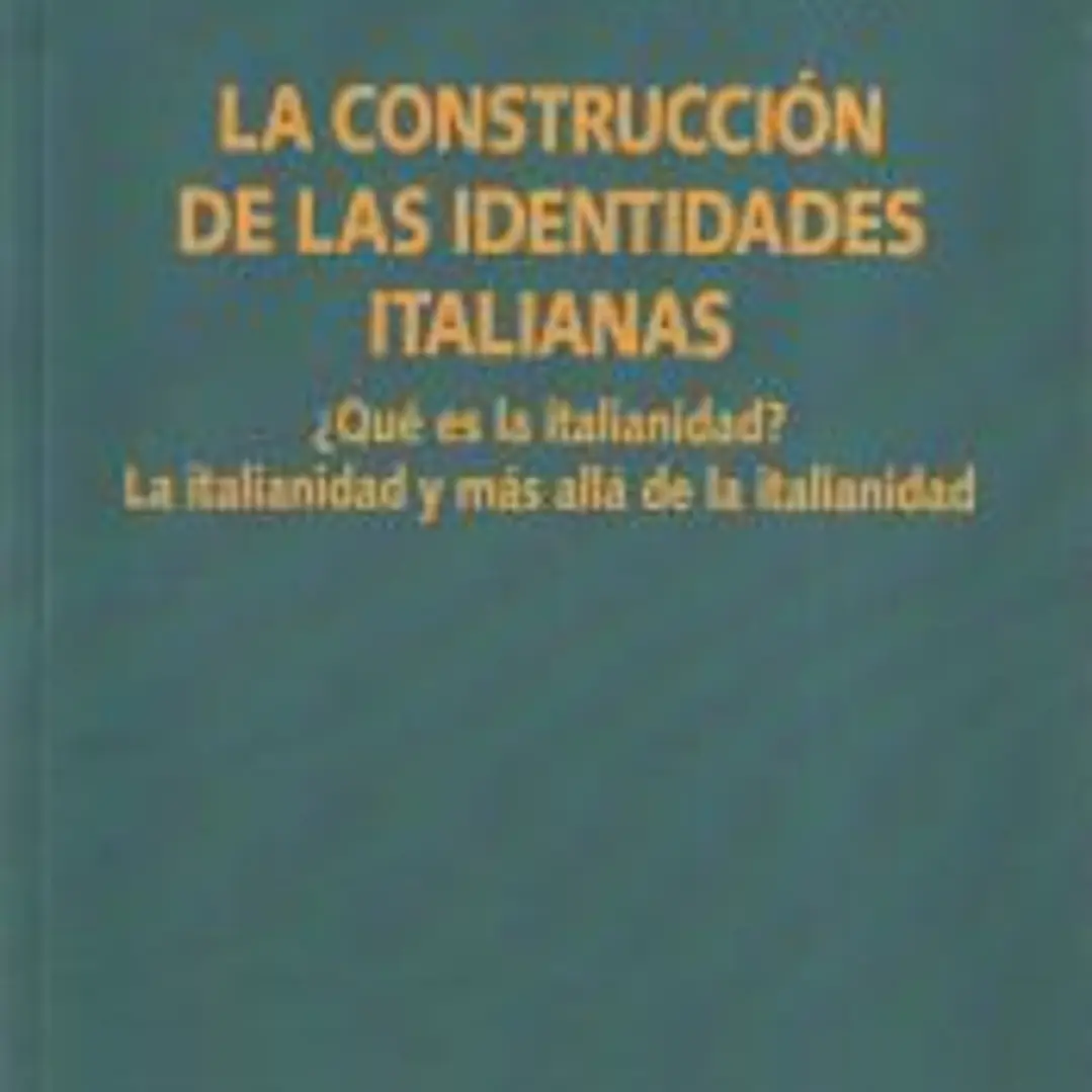 La construcción de las identidades italianas 1