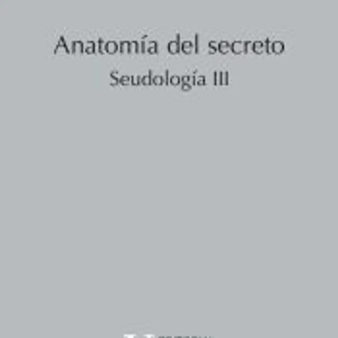 Anatomía del secreto 1