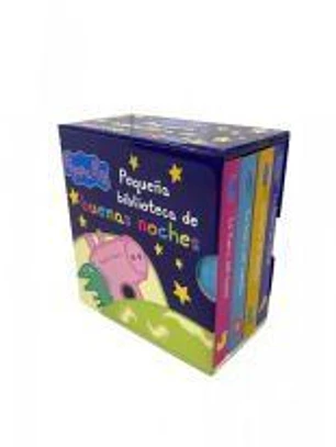 Peppa Pig. Libro juguete - Pequeña biblioteca de buenas noches