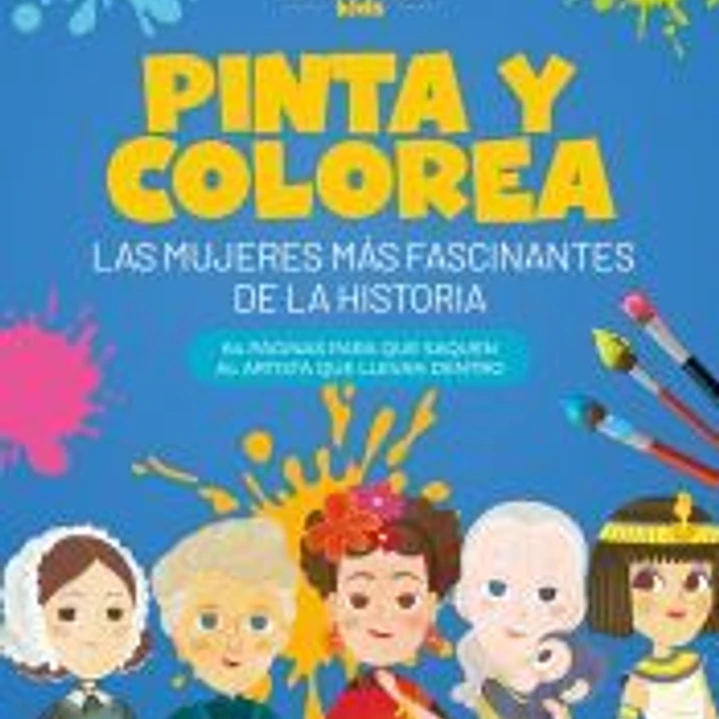 Pinta y colorea las mujeres más fascinantes de la historia 1