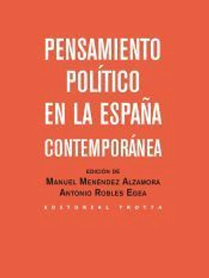Pensamiento político en la España contemporánea