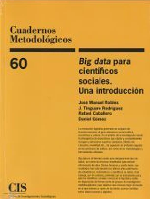 Big data para científicos sociales. Una introducción