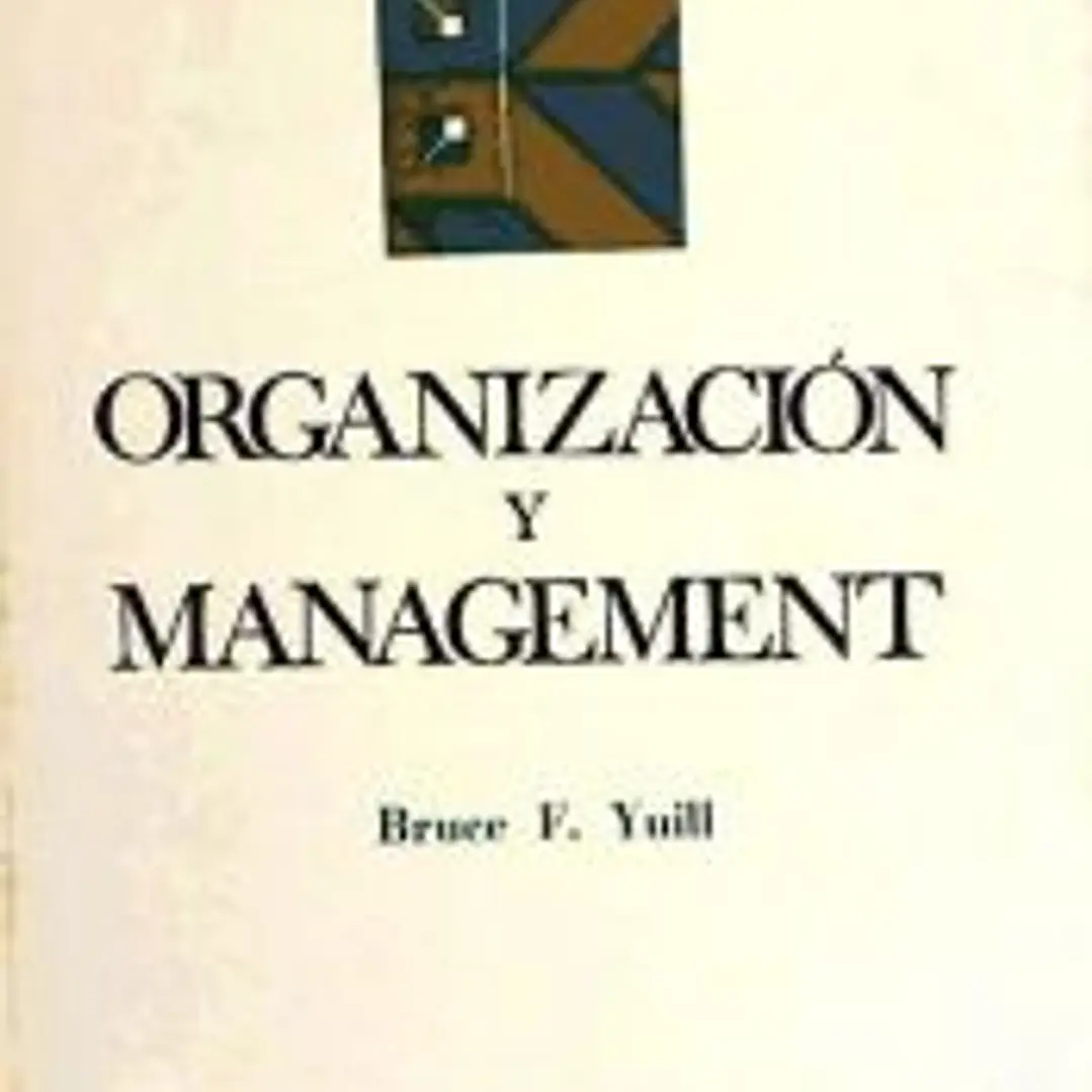 ORGANIZACION Y MANAGEMENT 1