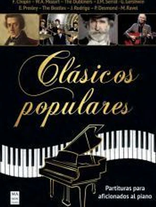 CLÁSICOS POPULARES: Partituras para aficionados al piano