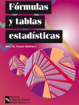 Fórmulas y tablas estadísticas