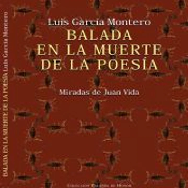 Balada en la muerte de la poesía: Miradas de Juan Vida 1