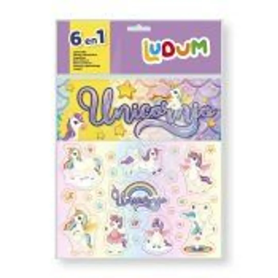 LUDUM 6 EN 1 - UNICORNIOS 1