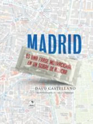 Madrid es una frase motivacional en un sobre de azúcar