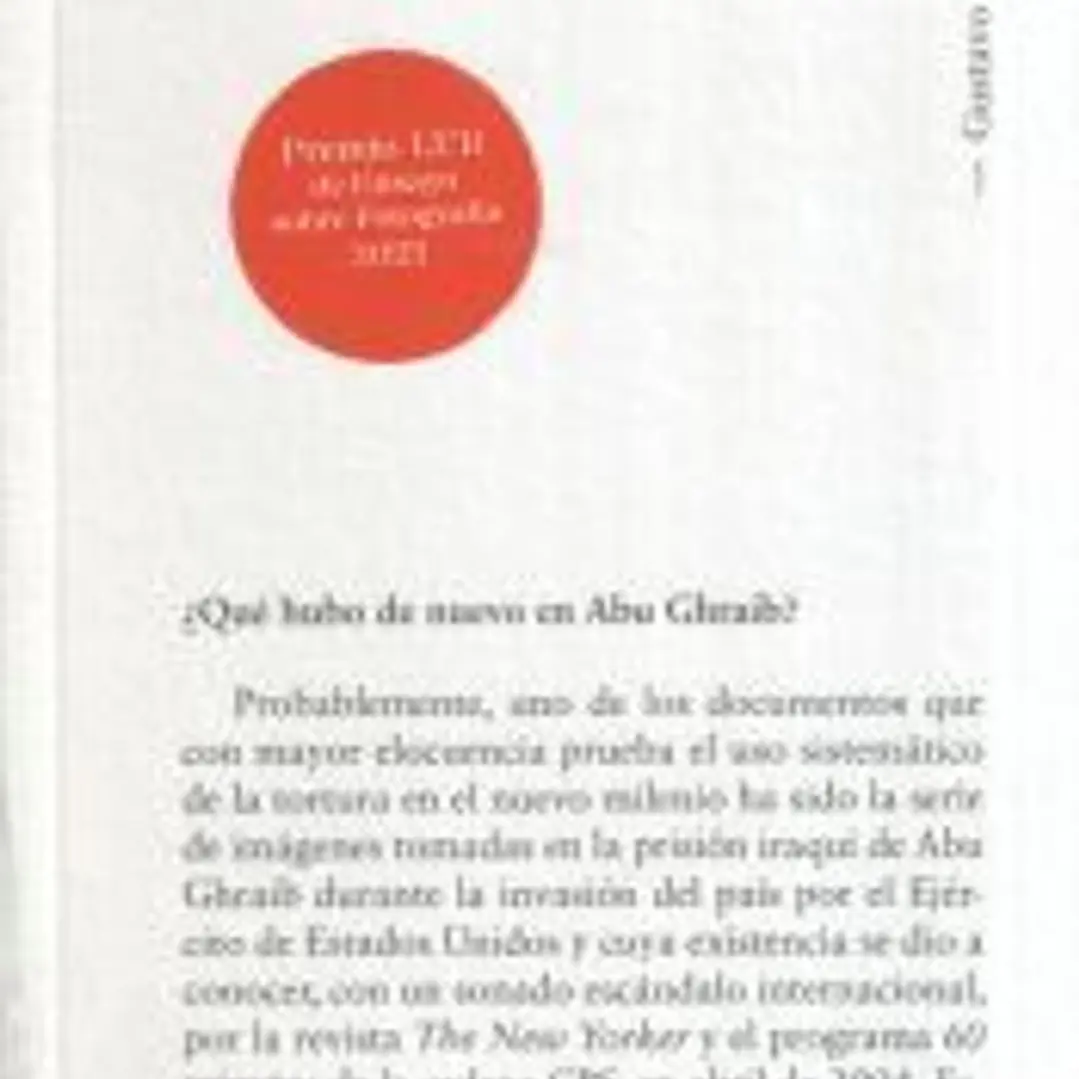 La pasión según Abu Ghraib: La trastienda de la mirada 1