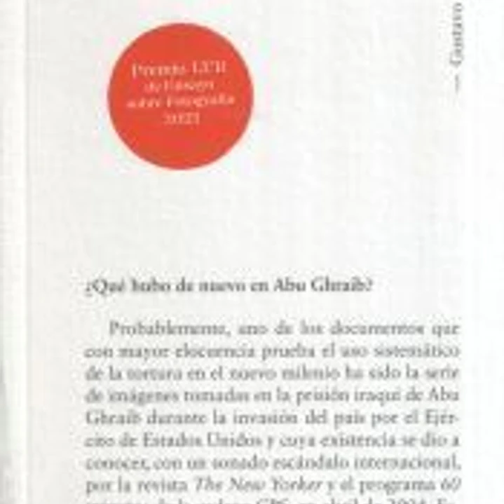 La pasión según Abu Ghraib: La trastienda de la mirada 1