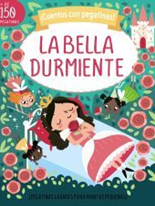 ¡Cuentos con pegatinas! La bella durmiente