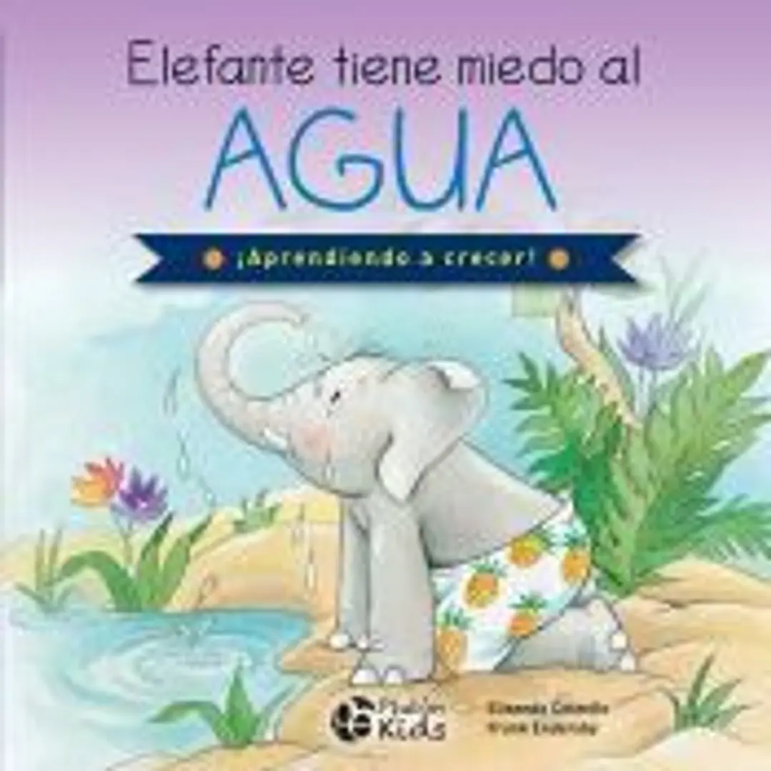 Elefante tiene miedo al agua 1