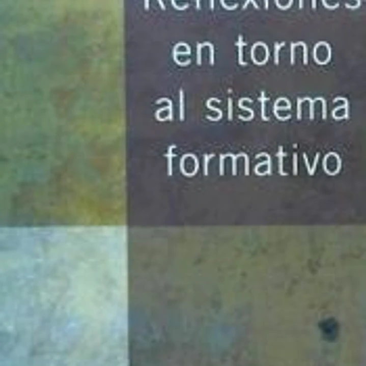 Reflexiones en torno al sistema formativo 1