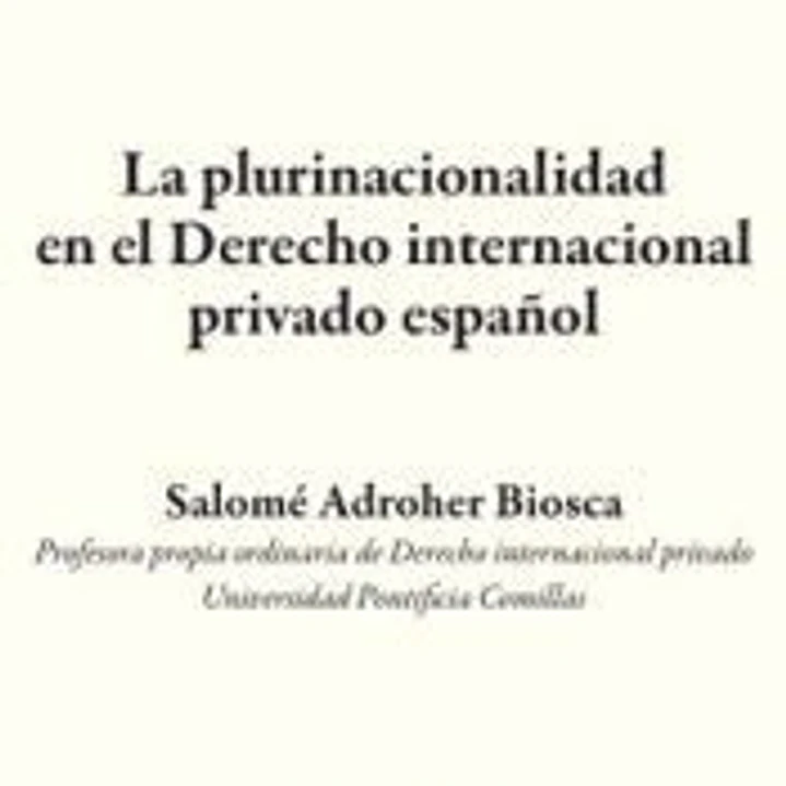 La plurinacionalidad en Derecho internacional privado español 1
