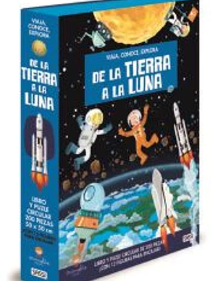 De La Tierra A La Luna. Viaja, Conoce , Explora. Con puzzle. Edic. ilustrado (Español) Edic. ilustrado (Español)