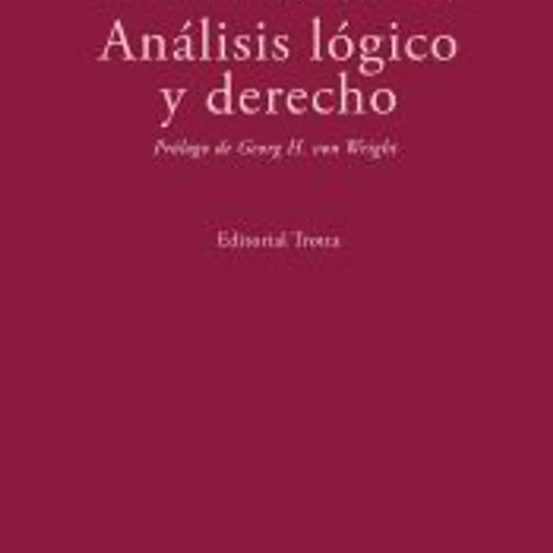 Análisis lógico y derecho 1