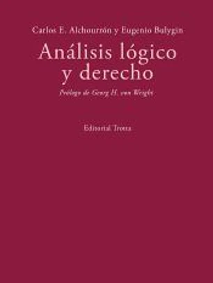 Análisis lógico y derecho