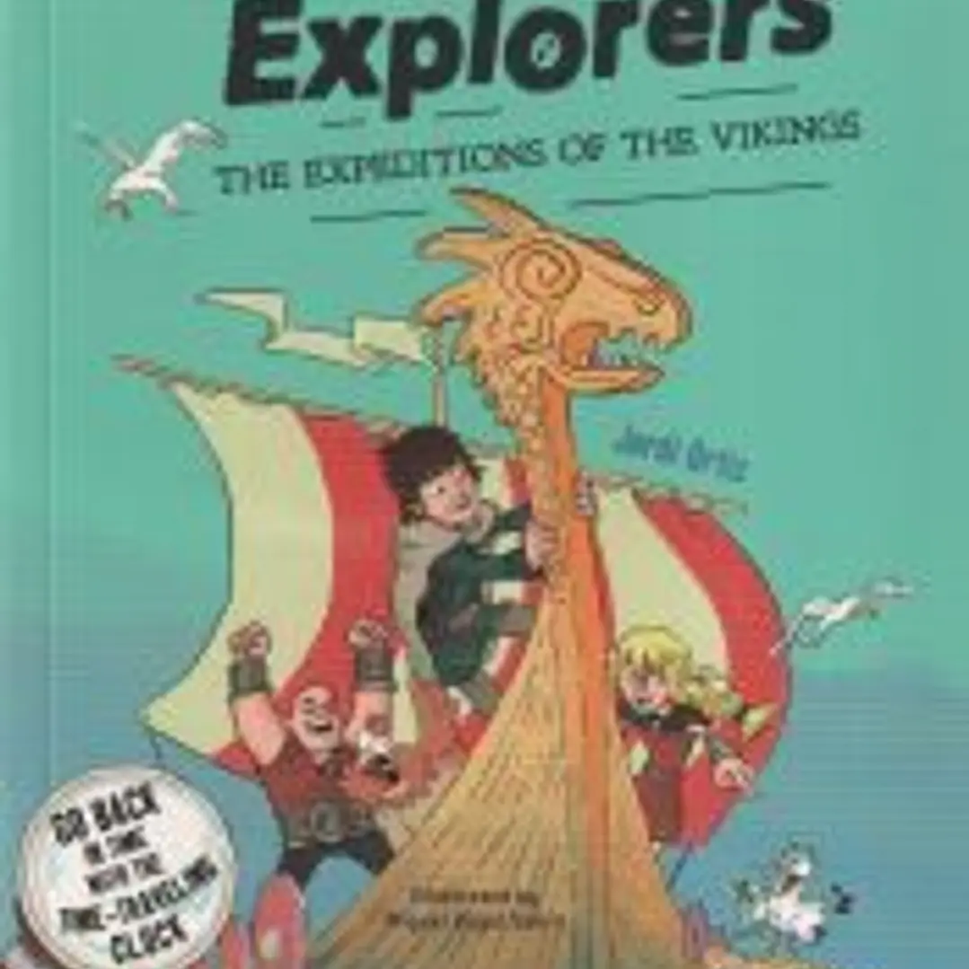 The expeditions of the Vikings : ¡viaja por el tiempo con el reloj descifrador y descubre los vikingos! 1