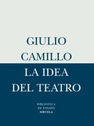 LA IDEA DEL TEATRO