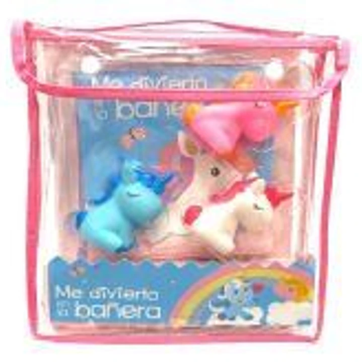 Me divierto en la bañera. Unicornios 1