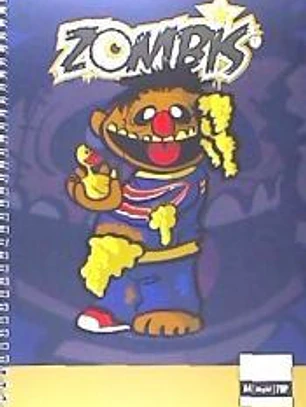 ZOMBIS CUADERNO (A4 ESPIRAL)
