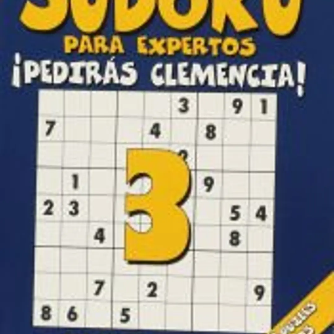 Sudoku para expertos. ¡Pedirás clemencia! 1
