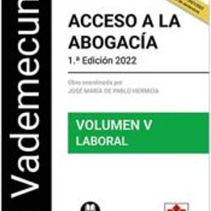 Vademecum Acceso a la abogacía. Volumen V. Parte específica laboral 1