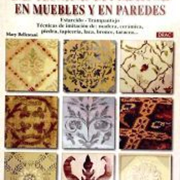 TECNICAS DECORATIVAS EN MUEBLES Y EN PAREDES 1